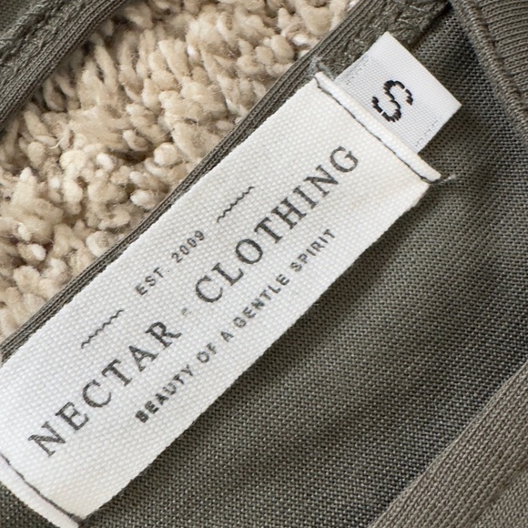 Nectar Clothing women’s green blouse tank shirt top size Small - Picture 5 of 7